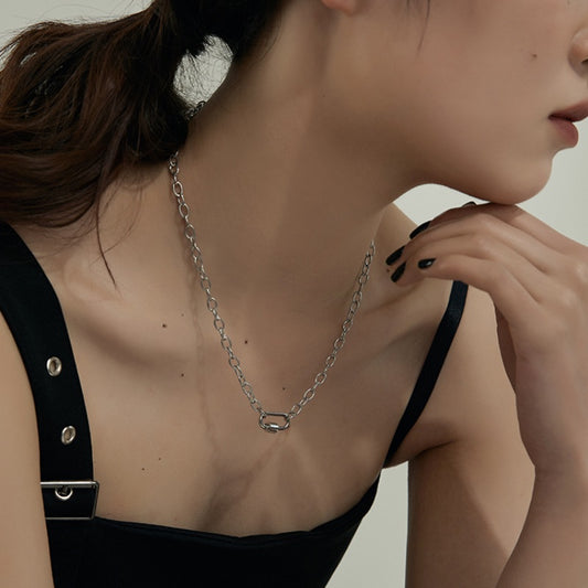 316 チタンスチールロックデザインネックレス