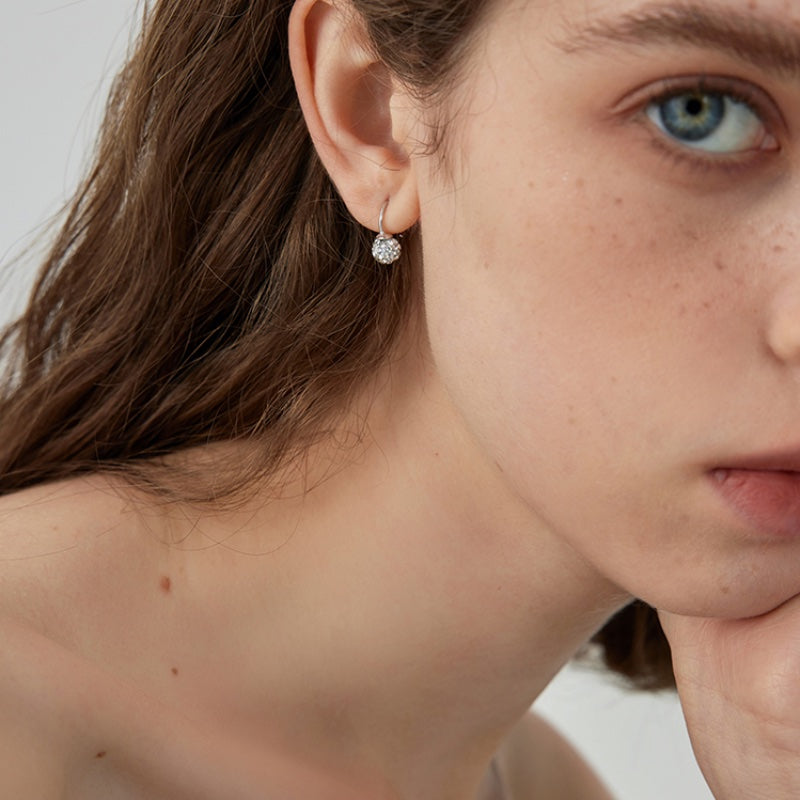 星穹の涙ジルコニア球イヤリング