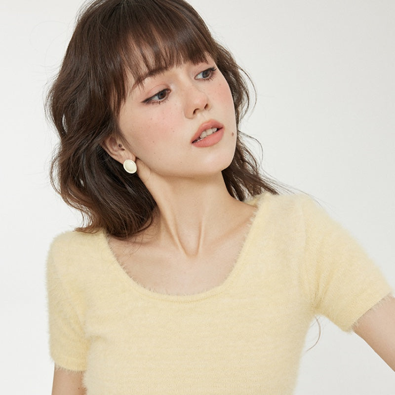 ミルクフードインス円盤銀ピアス