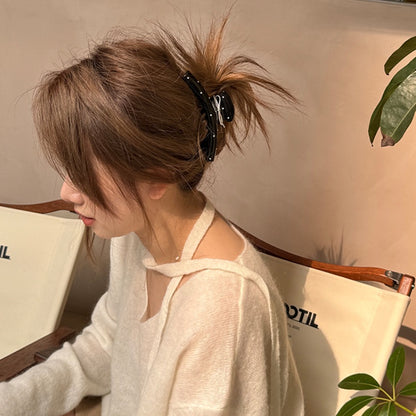 韓系リボンポイントヘアグリップセット