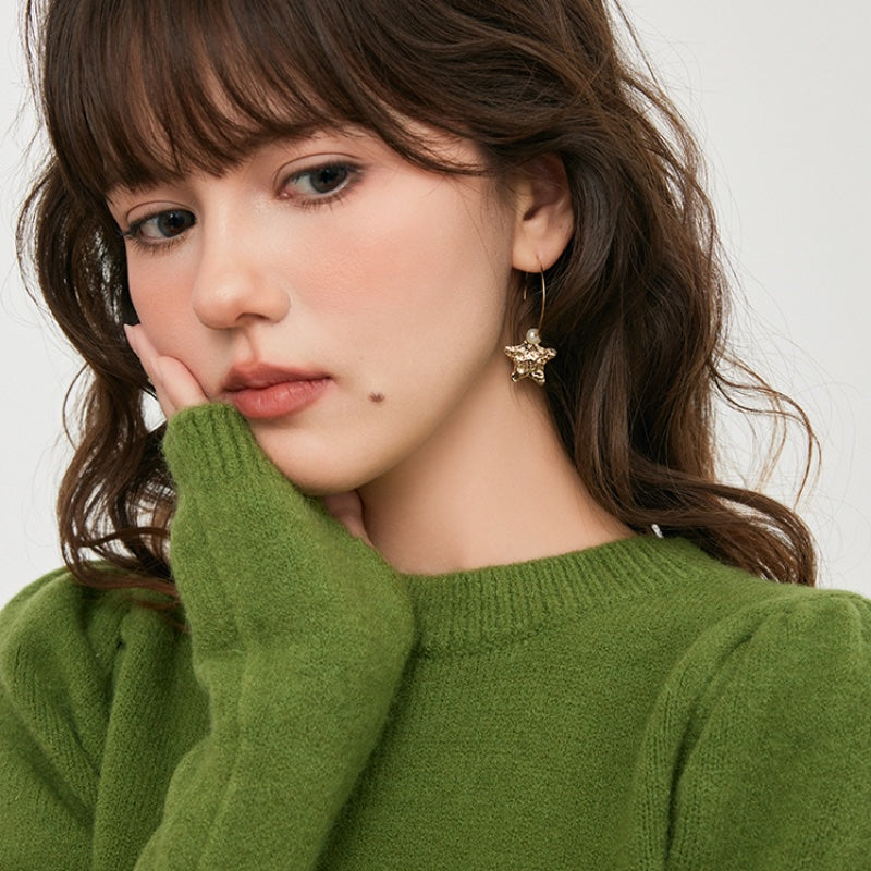 ごかっけい 14K メッキバロック真珠イヤーフック