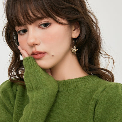 ごかっけい 14K メッキバロック真珠イヤーフック