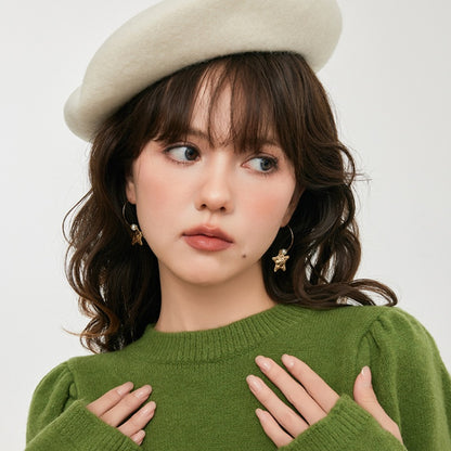 ごかっけい 14K メッキバロック真珠イヤーフック