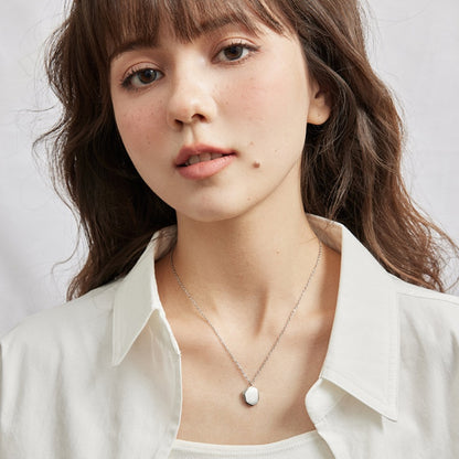 マットチタンスチール 18K 金メッキネック