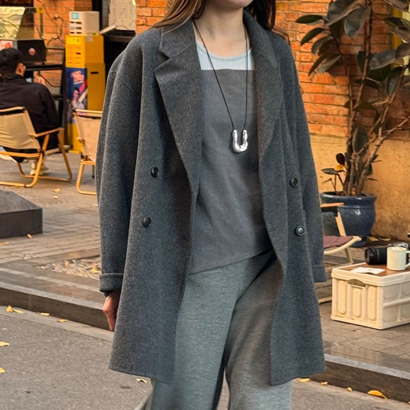 ナイロンロープ銅 U 形調節可能ロングネックレス